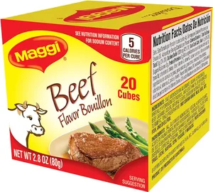 Maggi Bouillon Beef Stock Cube 72g - Pack of 20