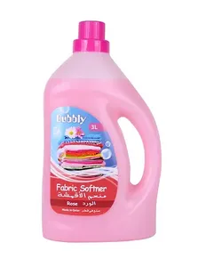 Bubbly Fabric Softener Rose 3L