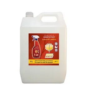 Bright white surface disinfectant use to refill sprayer 5L