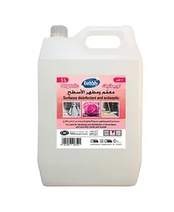 Bubbly Organic Surfaces Disinfectant and Antiseptic Rose 5L