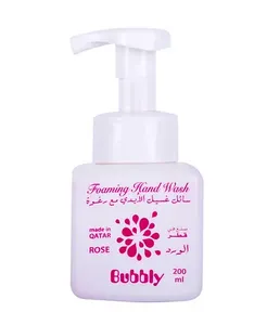 Bubbly Foaming Hand Wash Rose 200ml